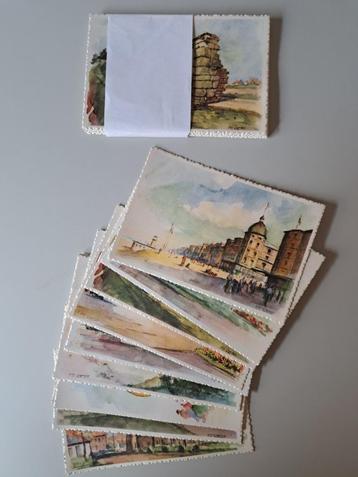   Set vintage postkaarten koksijde oostduinkerke
