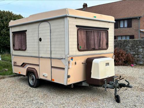 Vouwwagen Esterel, Caravans en Kamperen, Caravans, Particulier, tot en met 3, 500 - 750 kg, Treinzit, Esterel, 2 aparte bedden