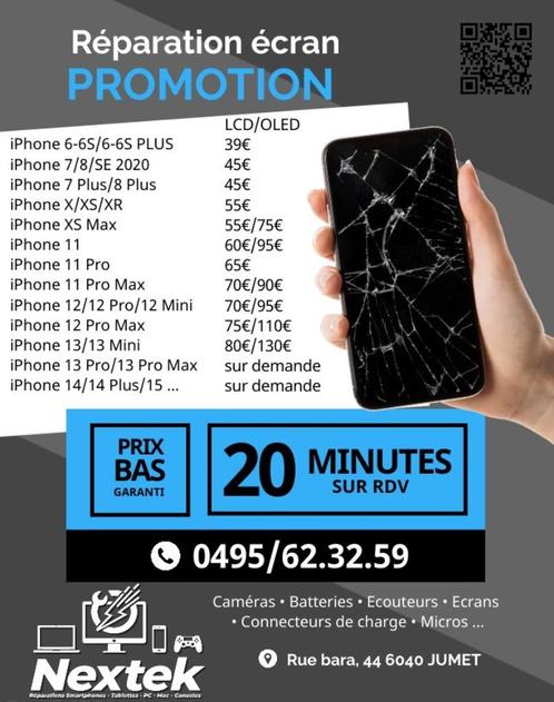 Réparation iPhone 7 8 PLUS X XS XR 11 12 13 14 15 PRO MAX SE, Télécoms, Téléphonie mobile | Apple iPhone, Neuf, iPhone 15 Pro Max