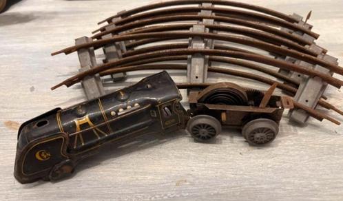Train jouet vintage, Hobby en Vrije tijd, Modeltreinen | Overige schalen, Zo goed als nieuw, Rails