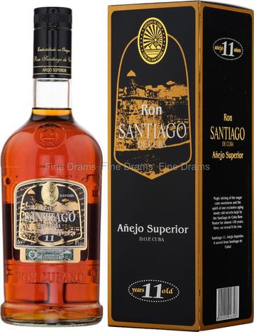 Ron SANTIAGO De Cuba Anejo Superior 11 Years Rum rhum - Cuba