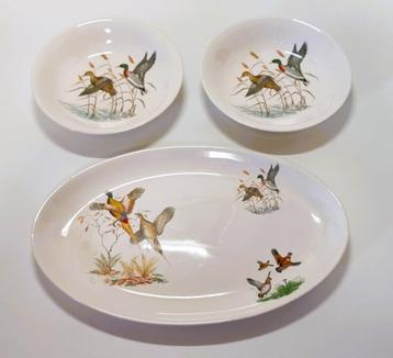 Rare collection sauvage d'assiettes Villeroy et Boch.