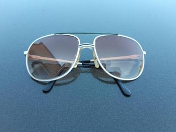 lunettes de soleil Lacoste vintage 101 blanc/vert Pilote avi
