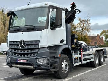 Arocs2636 Hiab Kraan Containersyst Leasing 3338€/M REF 0027 