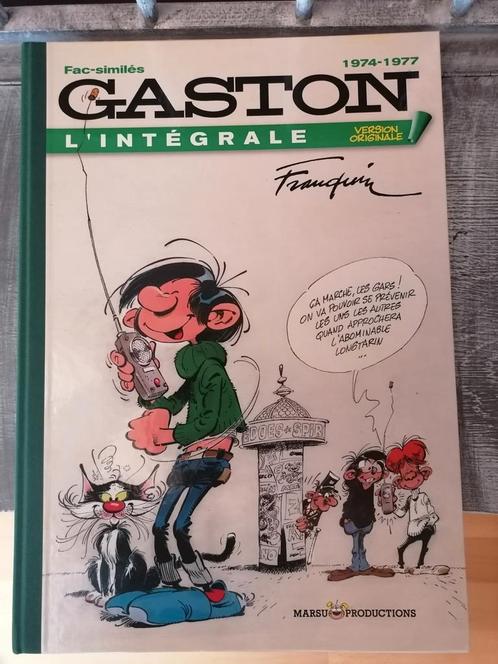 Franquin. Gaston L'intégrale vo 1974 à 1977!, Livres, BD, Comme neuf, Une BD, Envoi