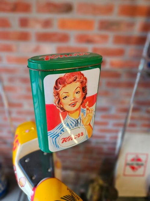 Vintage bouillonblik Knorr Unilever, Verzamelen, Blikken, Zo goed als nieuw, Overige, Overige merken, Ophalen of Verzenden