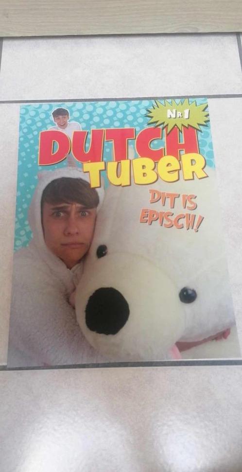 Dutchtuber 1 - Dit is episch, Livres, Livres pour enfants | Jeunesse | 10 à 12 ans, Comme neuf, Fiction, Enlèvement ou Envoi