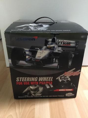 PS2 Steering Wheel McLaren