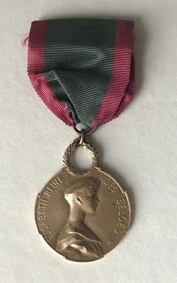 Médaille Reine Elisabeth