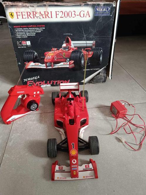 Nikko Formula Evolution Series Ferrari F2003 GA 1/10 Scale R, Hobby en Vrije tijd, Modelbouw | Radiografisch | Auto's, Zo goed als nieuw