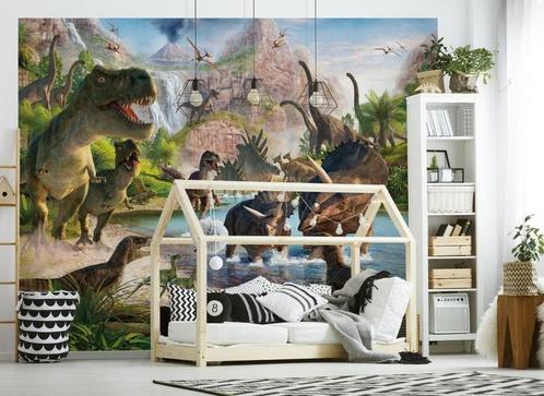 Dinosaurus Posterbehang - Walltastic - 305 x 244 cm, Huis en Inrichting, Stoffering | Behang, minder dan 10 m², Ophalen of Verzenden