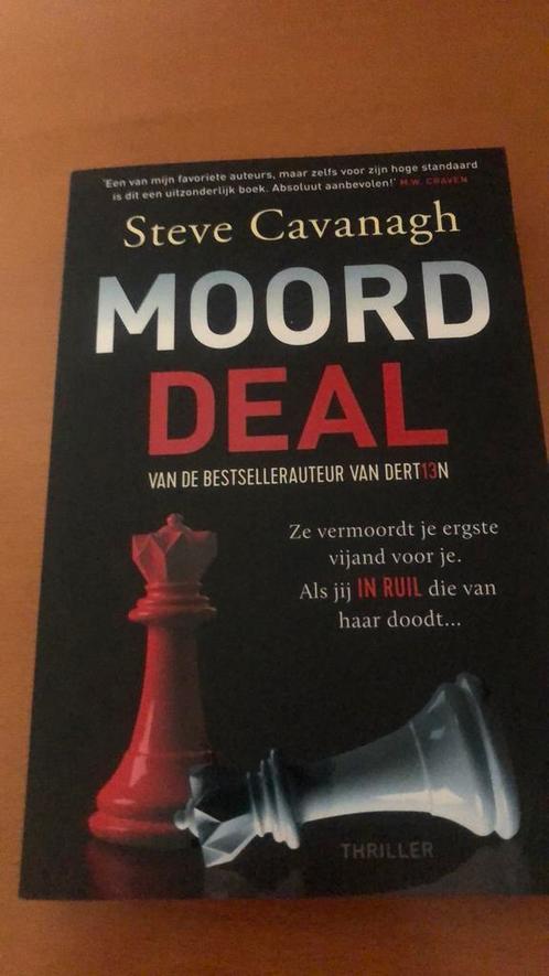 Steve Cavanagh - Moorddeal, Livres, Thrillers, Comme neuf, Enlèvement ou Envoi