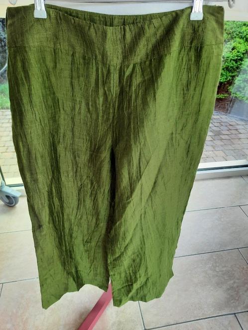 Prachtige broek KALIKO - 40, Vêtements | Femmes, Culottes & Pantalons, Comme neuf, Taille 38/40 (M), Vert, Longs, Enlèvement ou Envoi