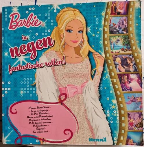 Boek Barbie in negen fantastische rollen, Boeken, Kinderboeken | Jeugd | onder 10 jaar, Zo goed als nieuw, Sprookjes, Ophalen