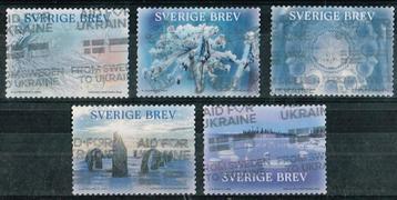 Postzegels uit Zweden - K 3968 - wintermagie