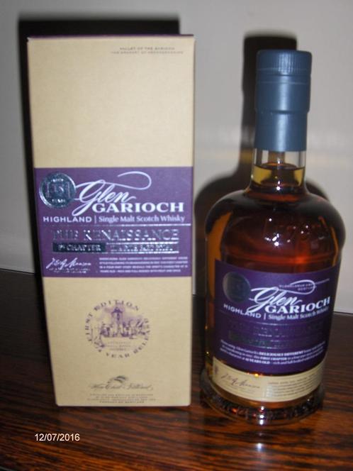 whisky glen garioch the renaissance, Verzamelen, Wijnen, Zo goed als nieuw, Overige typen, Overige gebieden, Vol, Ophalen