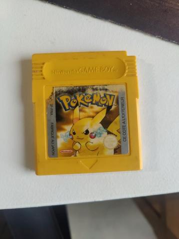 Pokemone Yellow (version française) GB (PAL) 