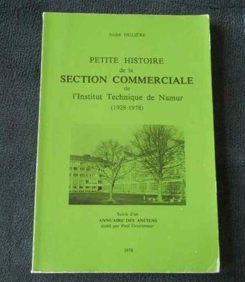 Petite histoire de la Section Commerciale de l' ITN - Namur
