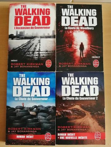 Lot romans 4 tomes The Walking Dead de Robert Kirkman