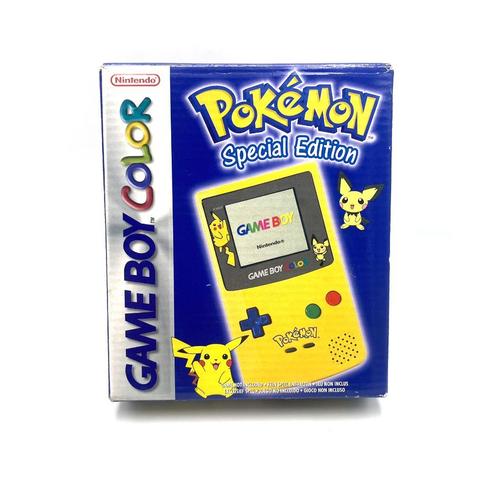 Console Nintendo Game Boy Color Special Edition Pokemon, Consoles de jeu & Jeux vidéo, Consoles de jeu | Nintendo Game Boy, Comme neuf