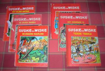 Stripverhalen: Suske en Wiske 68, 72, 79, 82, 86 en zonder n