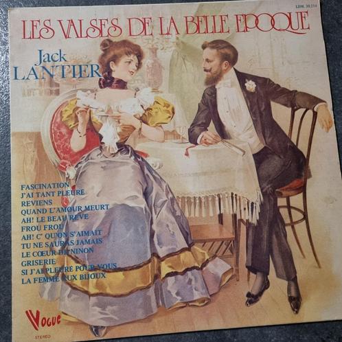 LP Jack Lantier - Les valses de la Belle Époque, CD & DVD, Vinyles | Autres Vinyles, Utilisé, 12 pouces, Enlèvement ou Envoi