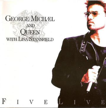 George Michael & Queen with Lisa Stansfield - Five Live( cd)