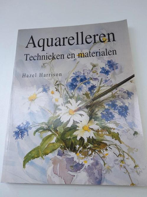Aquarelleren.  Zelfstudieboek., Hobby en Vrije tijd, Schilderen, Zo goed als nieuw, Ophalen of Verzenden