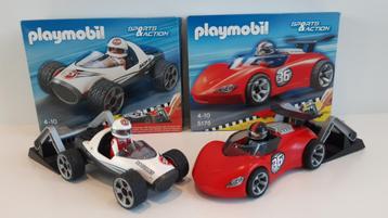 Playmobil 5173 et 5175 Sport Racer à super prix