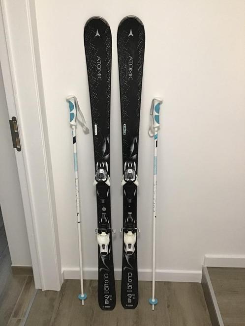 Skilatten en skistokken, Sports & Fitness, Ski & Ski de fond, Skis, Atomic, 140 à 160 cm, Enlèvement
