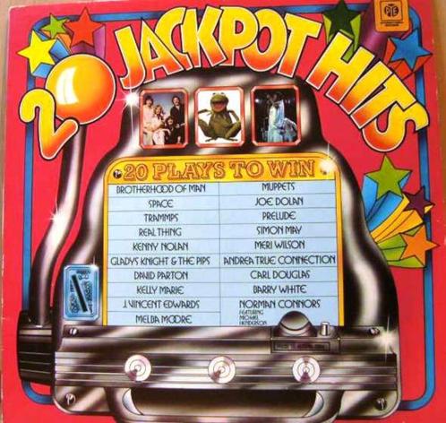 LP 20 Jackpot hits, CD & DVD, Vinyles | Pop, Comme neuf, 1960 à 1980, 12 pouces, Enlèvement ou Envoi