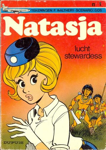 Verzameling strips Natasja.