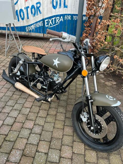 Namaak harley50 cc, Motoren, Motoren | Harley-Davidson, Particulier, Ophalen