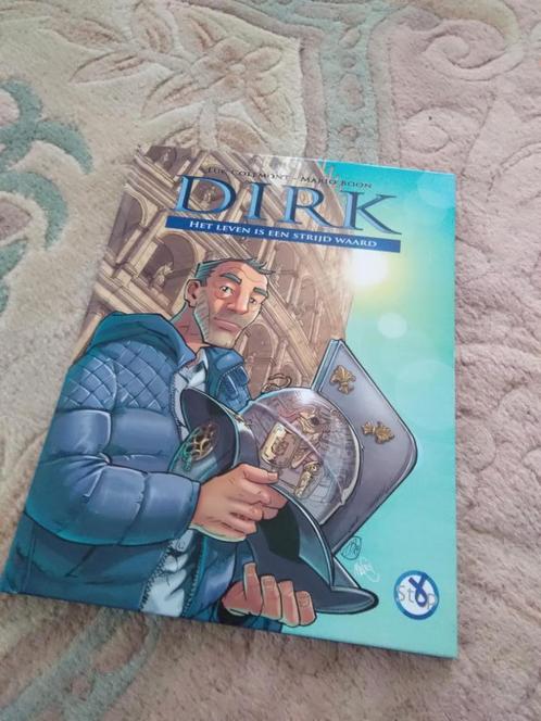 Nieuw stripboek"Dirk - Het leven is een strijd waard" -over, Livres, BD, Neuf, Enlèvement