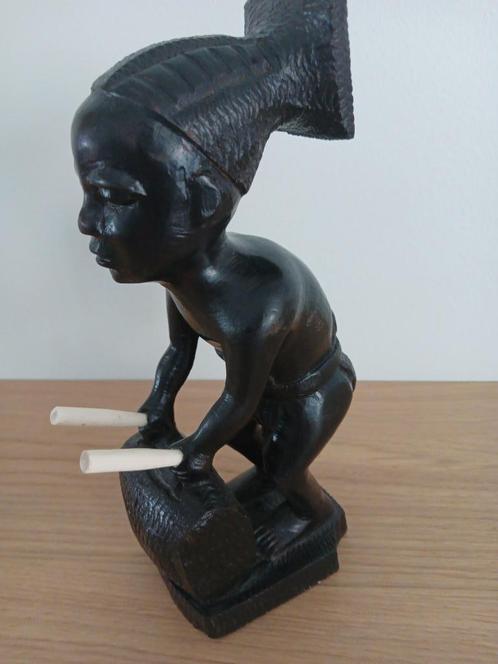 Statue africaine originale, Antiquités & Art, Art | Sculptures & Bois, Enlèvement ou Envoi