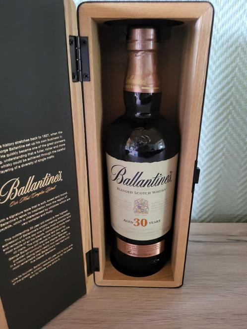 ballantines whisky 30 year old, Verzamelen, Wijnen, Nieuw, Overige typen, Overige gebieden, Vol, Ophalen of Verzenden
