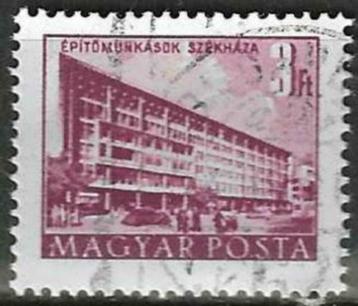 Hongarije 1951-1952 - Yvert 1010 - Heropbouwingsplan (ST)