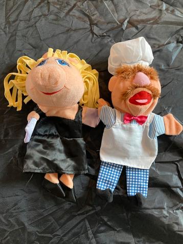 Handpop miss piggy & Swedish chef