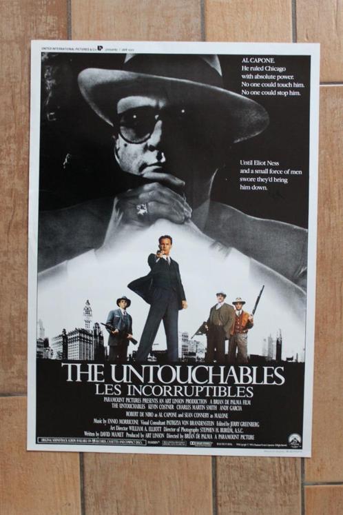 filmaffiche The Untouchables 1987 Brian De Palma filmposter, Collections, Posters & Affiches, Comme neuf, Cinéma et TV, A1 jusqu'à A3