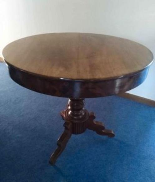 Table ronde authentique Louis-Philippe, Antiquités & Art, Antiquités | Meubles | Tables, Enlèvement
