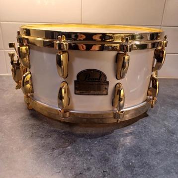 Tambour à caisse claire Pearl Dennis Chambers Signature Gold