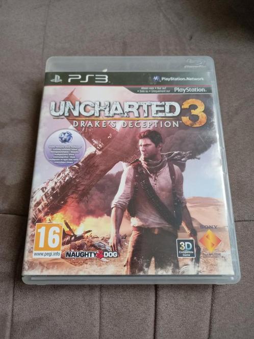 PS3 Uncharted 3 Drake's deception, Consoles de jeu & Jeux vidéo, Jeux | Sony PlayStation 3, Utilisé, Aventure et Action, 1 joueur