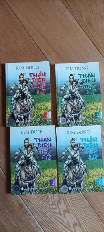Thần điêu hiệp lữ - Kim Dung -4 livres en vietnamien 2003