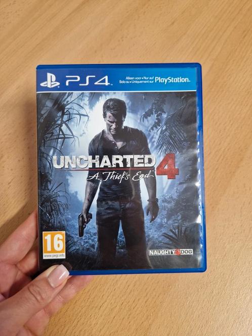 UNCHARTED 4: A Thief’s End, PS4, Consoles de jeu & Jeux vidéo, Jeux | Sony PlayStation 4, Comme neuf, Autres genres, À partir de 16 ans