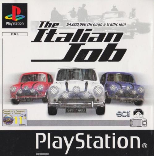 The Italian Job, Consoles de jeu & Jeux vidéo, Jeux | Sony PlayStation 1, Utilisé, Course et Pilotage, 1 joueur, À partir de 12 ans