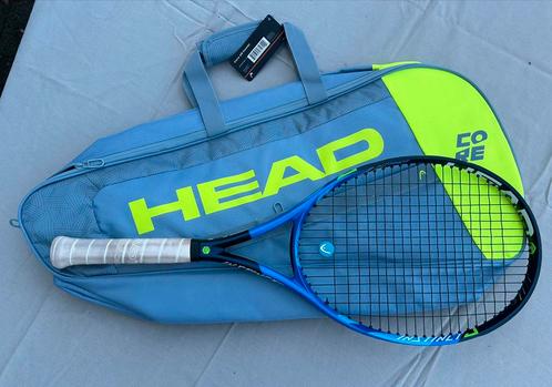 Tennis set head: racket + tas, Sports & Fitness, Tennis, Comme neuf, Raquette, Head, Enlèvement ou Envoi