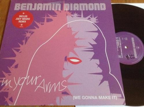 LP Benjamin Diamond “In your arms (we’re gonna make it) 12”, CD & DVD, Vinyles | Dance & House, Utilisé, Dance populaire, 12 pouces