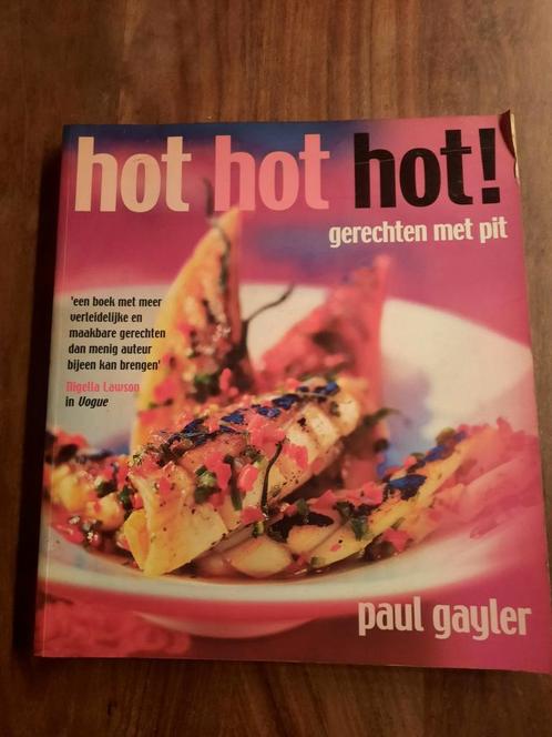 P. Gayler - Hot hot hot!, Boeken, Kookboeken, Zo goed als nieuw, Afrika, Ophalen of Verzenden