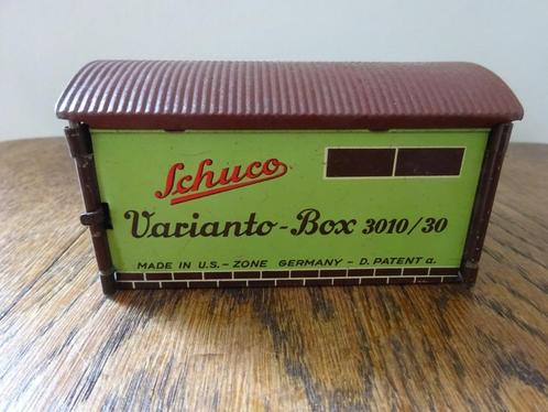 Schuco Varianto-Box 3010/30 blik, Antiquités & Art, Antiquités | Jouets, Enlèvement ou Envoi