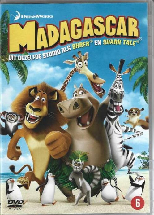 DVD Madagascar, Cd's en Dvd's, Dvd's | Tekenfilms en Animatie, Zo goed als nieuw, Amerikaans, Tekenfilm, Vanaf 6 jaar, Ophalen of Verzenden